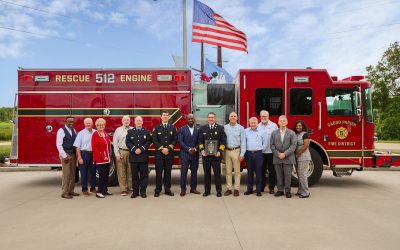 Port of Caddo-Bossier Purchases New Fire Truck for Caddo Fire District 5